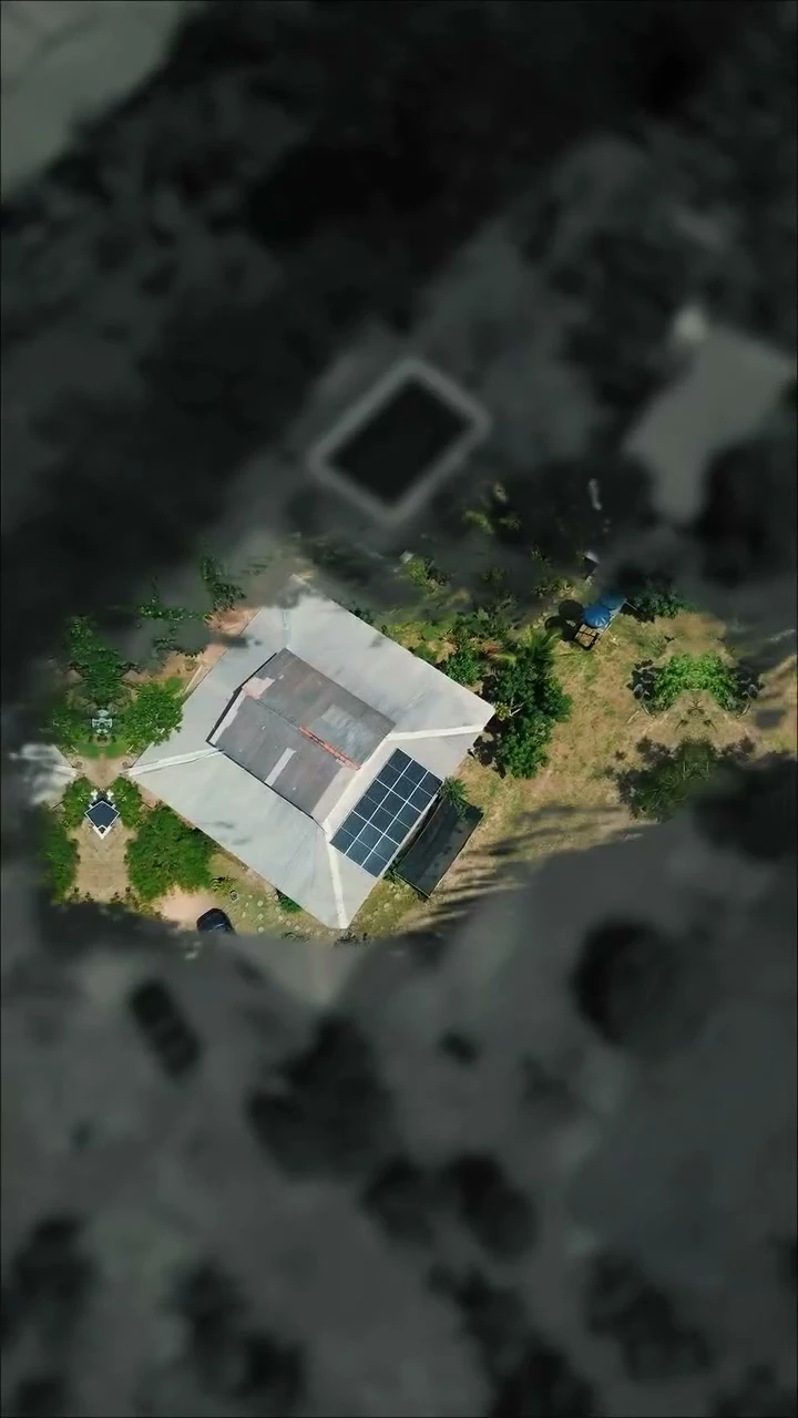 Energia solar em campo — frame de vídeo